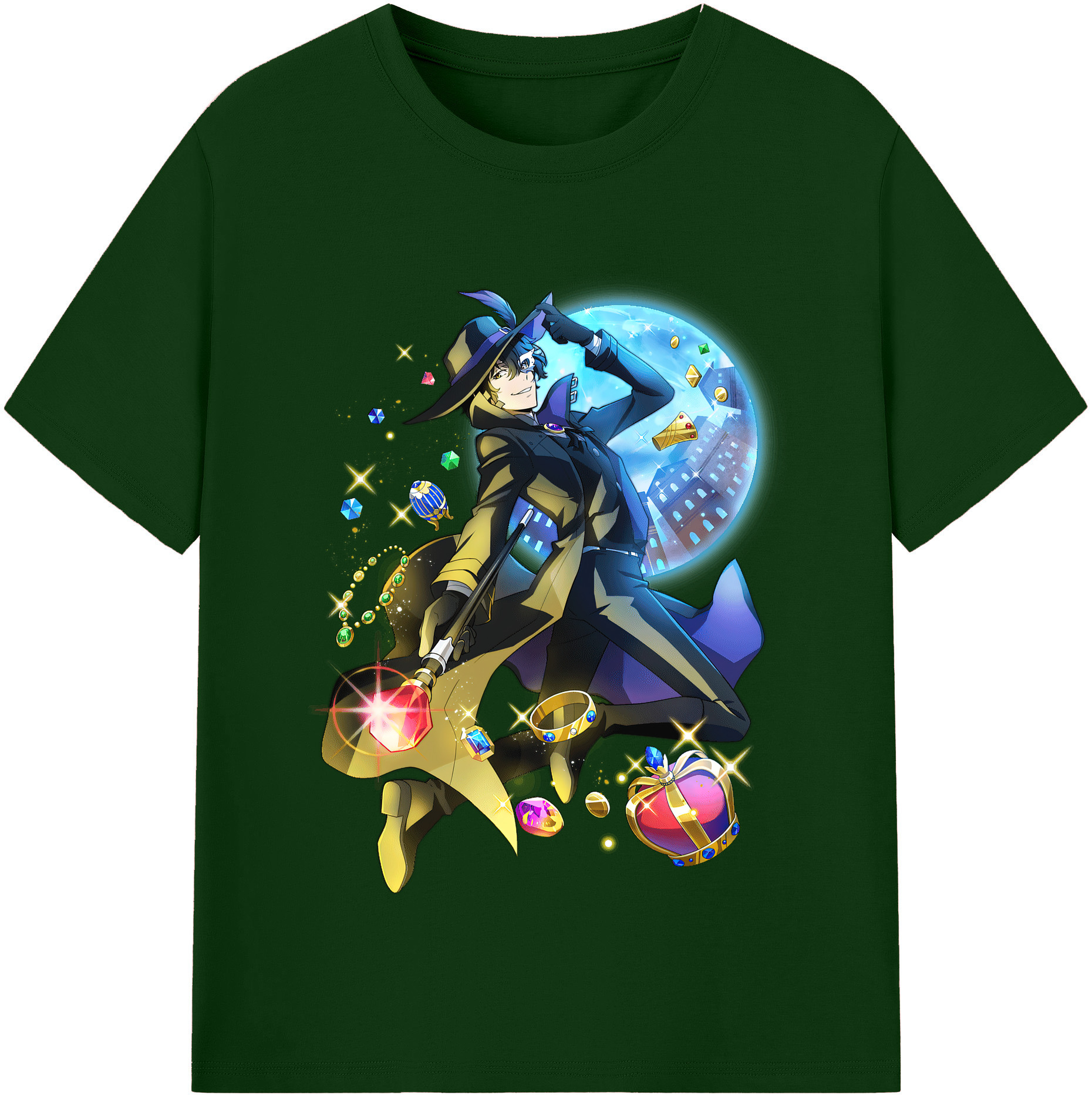 （画像用） 文豪ストレイドッグス Bungo Stray Dogs 綿100％半袖Tシャツ（フロントプリント）